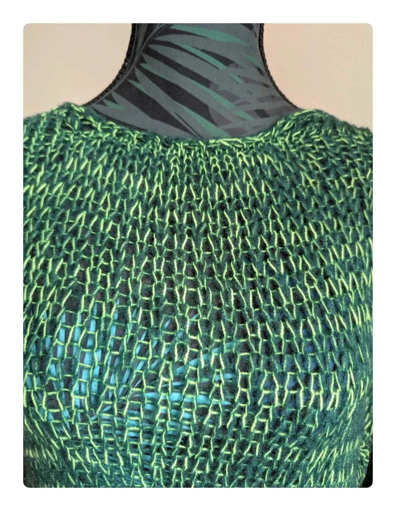 New green Collusion sweater size S – photo 5